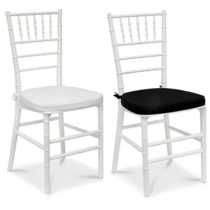 White Tiffany Chair Hire - Weddings and Events